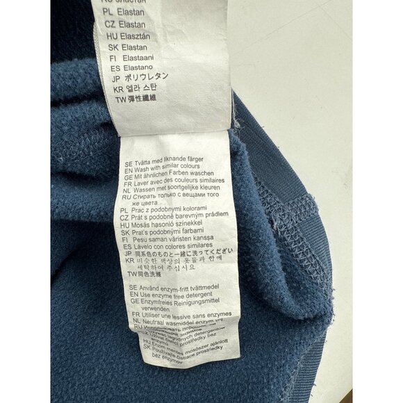 Fjallraven Keb Fleece Jacket Mens Classic Hoodie XL Blue Wool Blend Blue - Picture 9 of 9